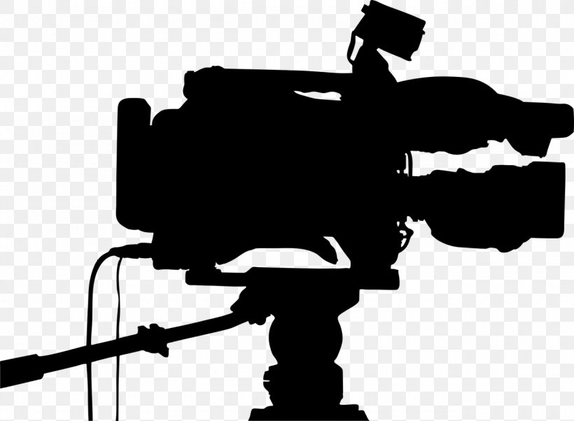 Video Cameras Professional Video Camera Clip Art, PNG, 1280x941px, Video Cameras, Black And White, Camera, Camera Accessory, Camera Operator Download Free