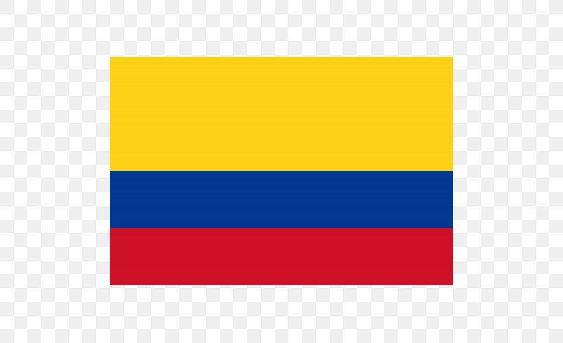 Flag Of Colombia United States National Flag, PNG, 500x500px, Flag Of Colombia, Area, Colombia, Colombians, Flag Download Free