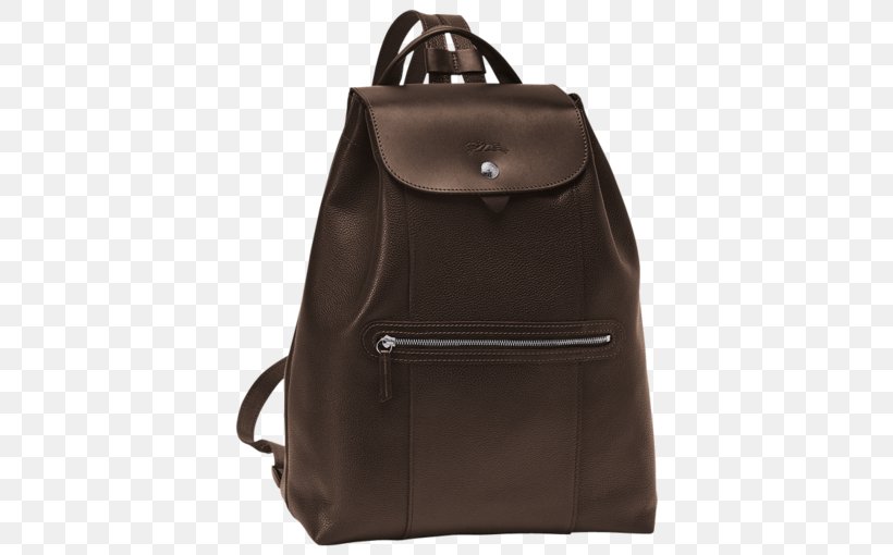 Handbag Backpack Longchamp Leather, PNG, 510x510px, Handbag, Backpack, Bag, Baggage, Black Download Free