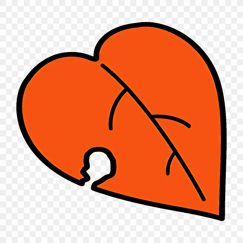 Orange, PNG, 1200x1200px, Worm Eaten Leaf, Cartoon Leaf, Heart Leaf, Line, Orange Download Free