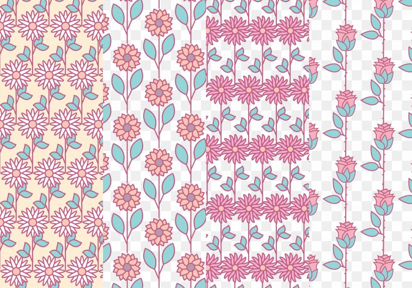 Adobe Illustrator Wallpaper, PNG, 5833x4083px, Flower, Beach Rose, Designer, Green, Material Download Free