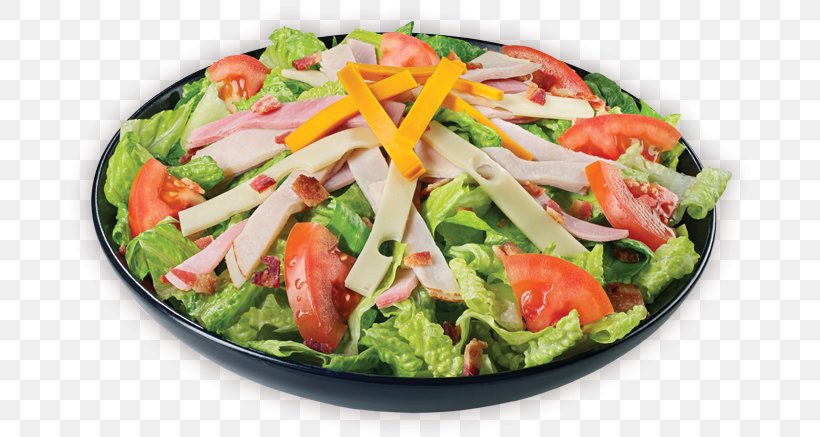 Caesar Salad Chicken Salad Submarine Sandwich Fattoush Lettuce, PNG, 686x437px, Caesar Salad, Blimpie, Chicken Salad, Cuisine, Dish Download Free
