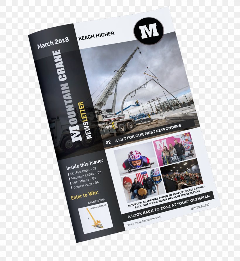Mountain Crane Service Business Newsletter Email Wyoming, PNG, 936x1020px, Business, Advertising, Brand, Career, Email Download Free