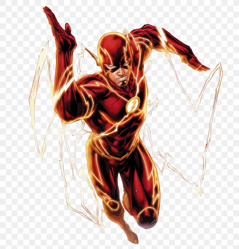 The Flash Wally West Eobard Thawne Comic Book, PNG, 877x912px, Watercolor, Cartoon, Flower, Frame, Heart Download Free