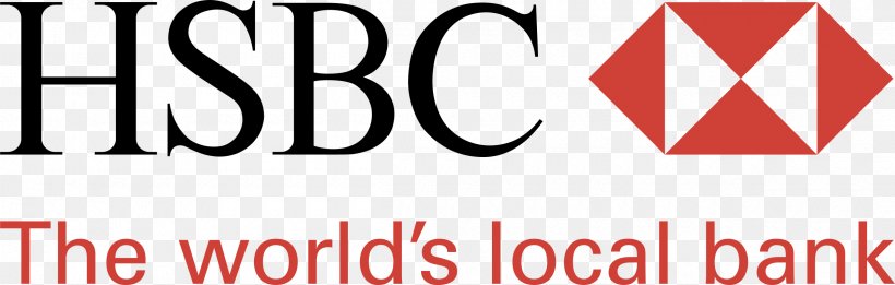 The Hongkong And Shanghai Banking Corporation Logo HSBC Bank (Vietnam) Limited, PNG, 2400x765px, Logo, Area, Bank, Bank Account, Brand Download Free
