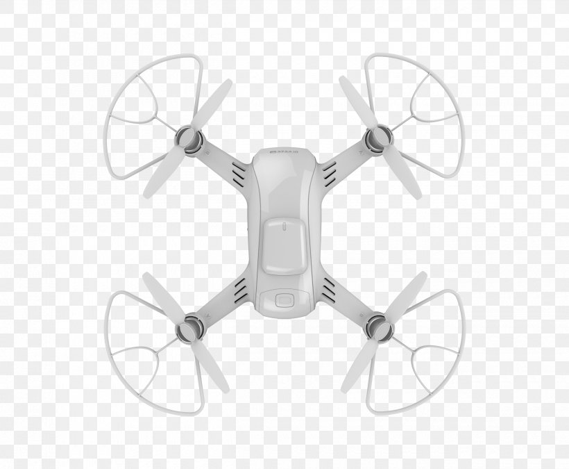 Unmanned Aerial Vehicle Quadcopter Yuneec Breeze 4K Yuneec International 4K Resolution, PNG, 2500x2058px, 4k Resolution, Unmanned Aerial Vehicle, Black, Black And White, Camera Download Free