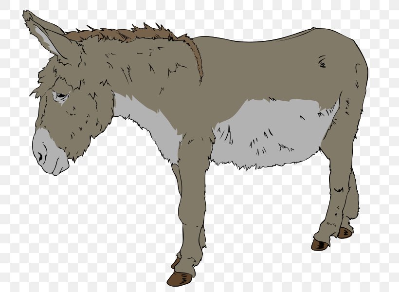 Donkey Clip Art, PNG, 747x600px, Donkey, Animal Figure, Document, Horse, Horse Like Mammal Download Free