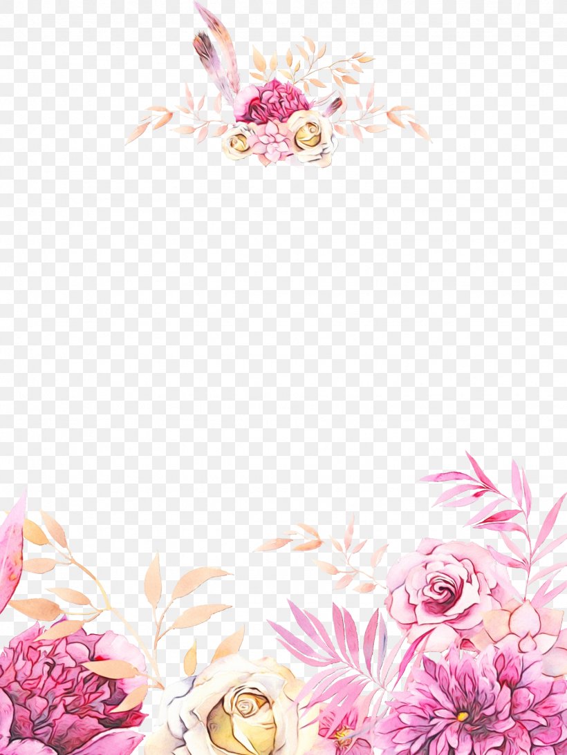 Floral Design, PNG, 1536x2048px, Watercolor, Floral Design, Flower, Paint, Peony Download Free