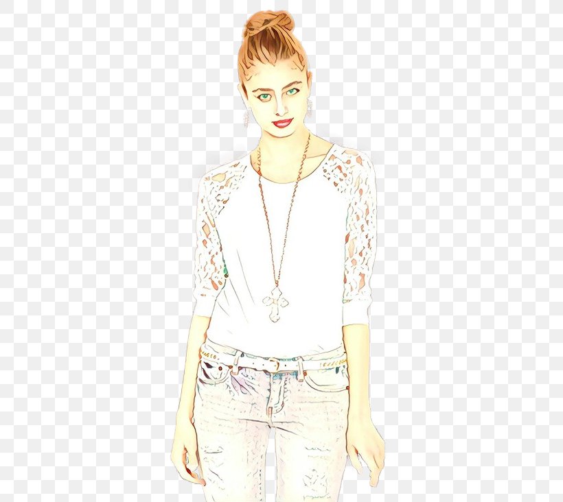 Jeans Background, PNG, 600x732px, Cartoon, Beige, Blond, Blouse, Clothing Download Free