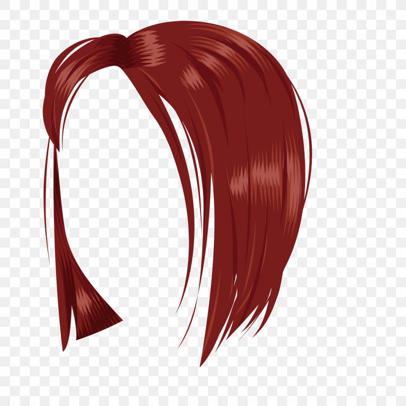 Wig Woman Red, PNG, 1500x1500px, Wig, Burgundy, Capelli, Coreldraw, Designer Download Free