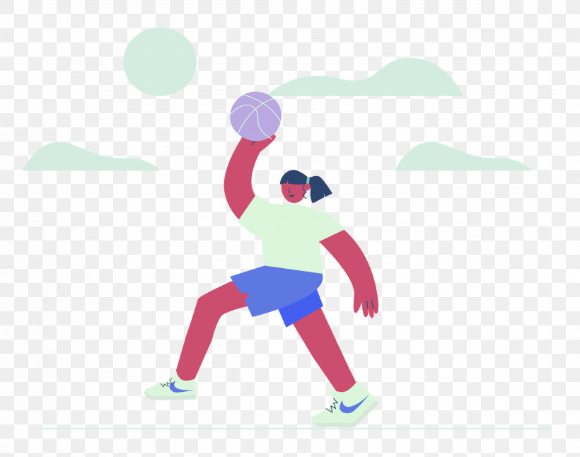Basketball Outdoor Sports, PNG, 2500x1970px, Basketball, Calligraphy, Cartoon, Drawing, Logo Download Free