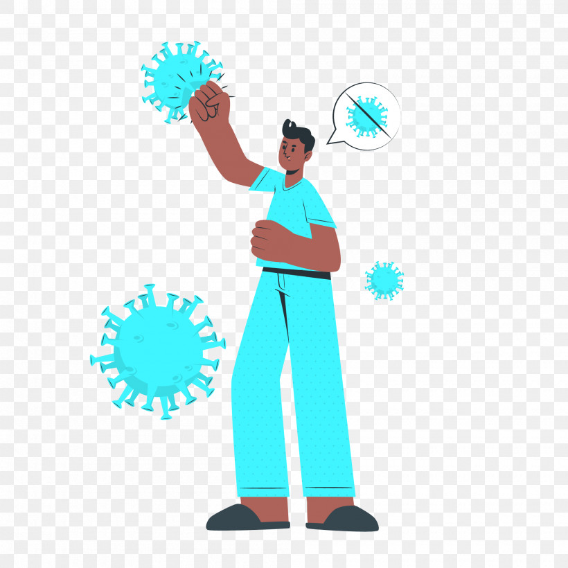 Coronavirus Virus, PNG, 2000x2000px, Coronavirus, Cartoon, Cobalt Blue, Computer Graphics, Coronavirus Disease 2019 Download Free