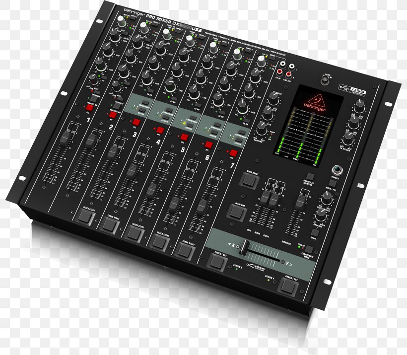 DJ Mixer Audio Mixers Disc Jockey Behringer, PNG, 800x715px, Watercolor, Cartoon, Flower, Frame, Heart Download Free