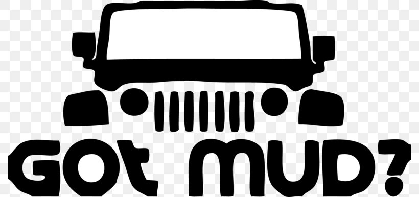 Jeep Wrangler Car Pickup Truck Decal, PNG, 788x386px, Jeep, Automotive Design, Automotive Exterior, Black And White, Brand Download Free
