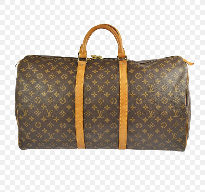 Louis Vuitton Deauville Handbag Monogram Louis Vuitton Keepall 55, PNG, 768x768px, Louis Vuitton, Bag, Baggage, Brand, Brown Download Free