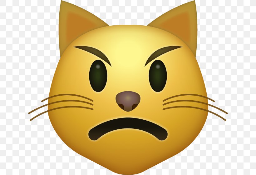 Face With Tears Of Joy Emoji Cat IPhone, PNG, 641x560px, Emoji, Apple Color Emoji, Carnivoran, Cartoon, Cat Download Free