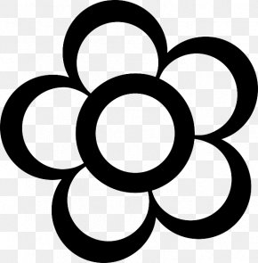 simple flower drawing outline