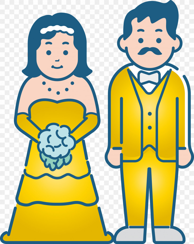 Wedding Bride, PNG, 2394x3000px, Wedding, Behavior, Bride, Cartoon, Happiness Download Free