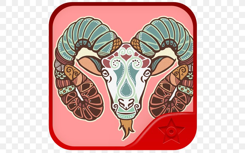 Aries Astrological Sign Zodiac Astrology Horoscope, PNG, 512x512px, Watercolor, Cartoon, Flower, Frame, Heart Download Free