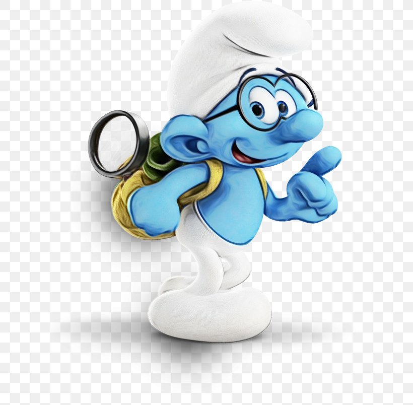 Baby Cartoon, PNG, 620x804px, Brainy Smurf, Animation, Baby Smurf, Blue, Cartoon Download Free