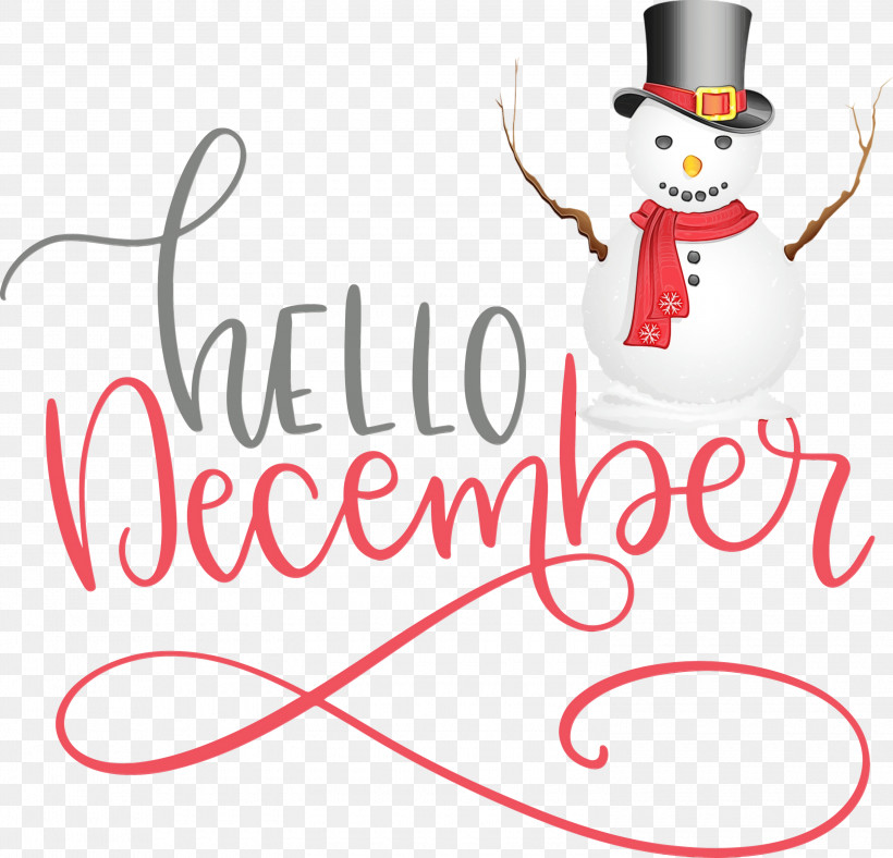 Christmas Day, PNG, 3000x2885px, Hello December, Character, Christmas Day, Christmas Ornament, Christmas Ornament M Download Free