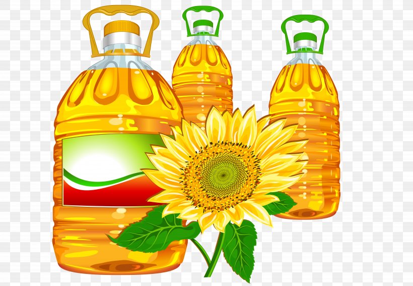 Cooking Oil Sunflower Oil Clip Art, PNG, 10795x7465px, Cooking Oil, Bottle, Cooking, Flower, Food Download Free