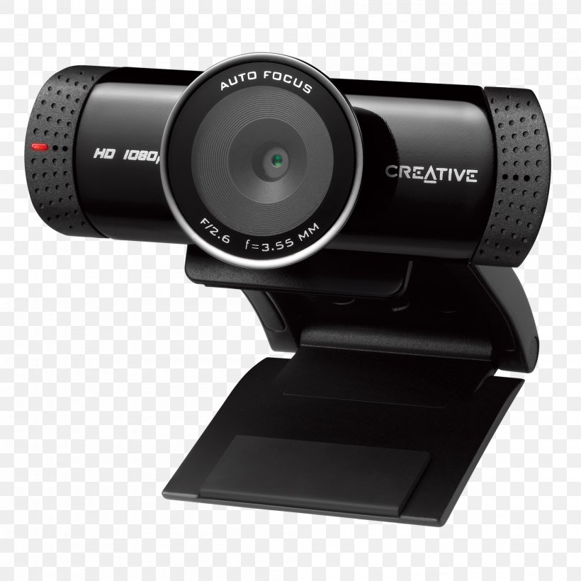 HD Webcam 1280 X 720 Pix Creative LIVE CAM SYNC HD 720P Stand Creative Live! Cam Connect HD 1080 Web Camera, PNG, 2000x2000px, Webcam, Camera, Camera Lens, Cameras Optics, Creative Labs Download Free