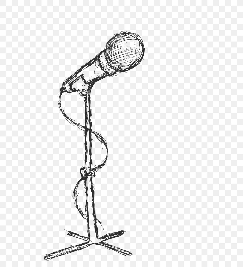 Microphone Drawing Painting, PNG, 600x900px, Microphone, Art, Black And White, Body Jewelry, Drawing Download Free