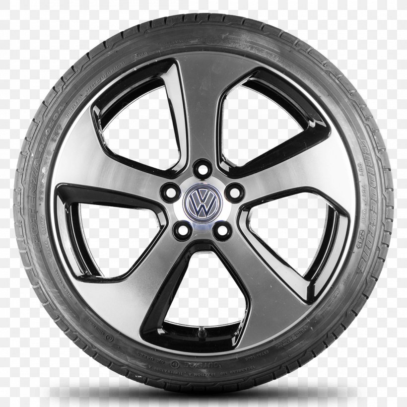 Alloy Wheel Volkswagen Golf Volkswagen GTI Car, PNG, 1100x1100px, Alloy Wheel, Auto Part, Autofelge, Automotive Design, Automotive Tire Download Free