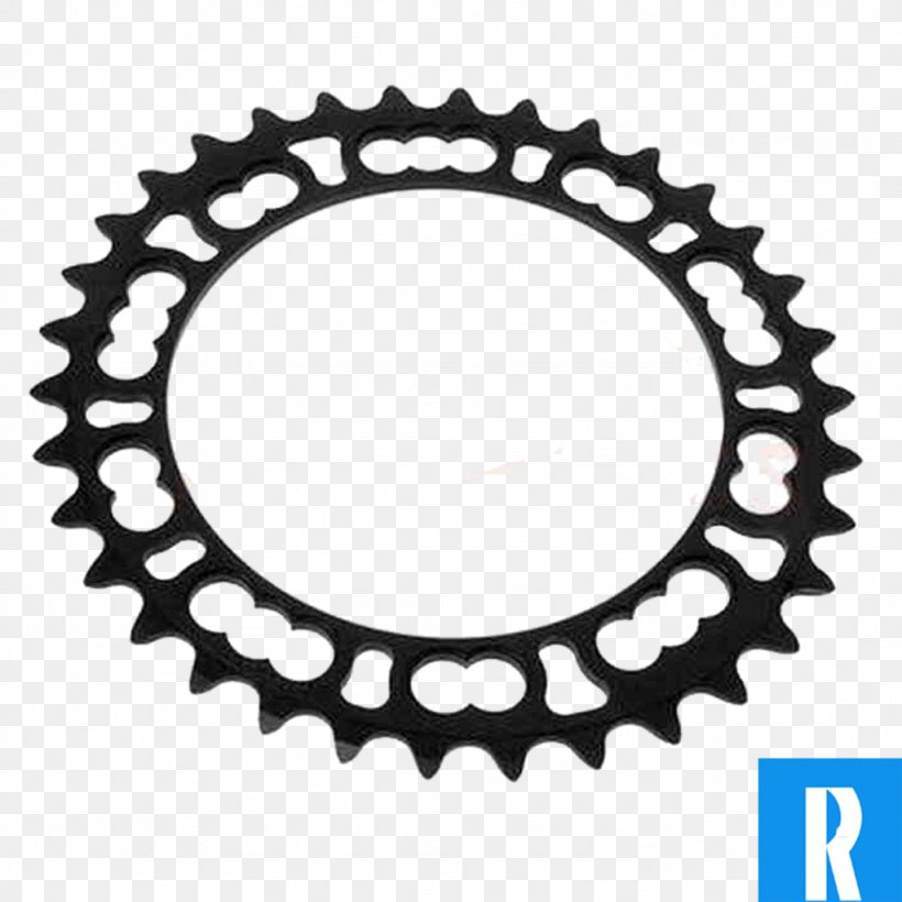 Bicycle Sprocket BMX Bike Cycling, PNG, 1024x1024px, Bicycle, Auto Part, Bicycle Cranks, Bicycle Drivetrain Part, Bicycle Drivetrain Systems Download Free
