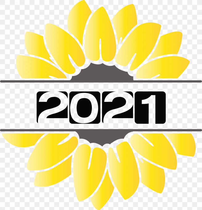 Logo Font Yellow Line Meter, PNG, 2885x3000px, Welcome 2021 Sunflower, Fruit, Line, Logo, M Download Free