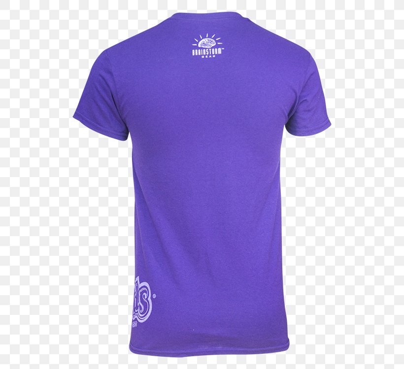 T-shirt Font Neck Product, PNG, 750x750px, Tshirt, Active Shirt, Cobalt Blue, Electric Blue, Neck Download Free