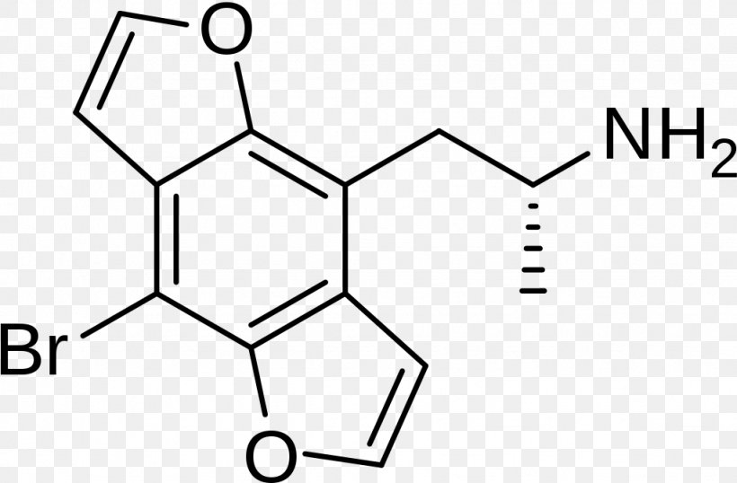 Bromo-DragonFLY Phenethylamine Drug Bromine 2C-B-FLY, PNG, 1024x673px, 5ht Receptor, Bromodragonfly, Area, Black, Black And White Download Free