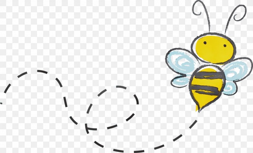 Bumblebee, PNG, 960x583px, Watercolor, Bee, Bumblebee, Cartoon, Honeybee Download Free
