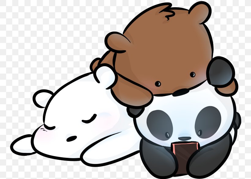 Giant Panda Polar Bear Chloe Park Drawing, PNG, 756x584px, Giant Panda, Art, Bear, Brown Bear, Cartoon Download Free