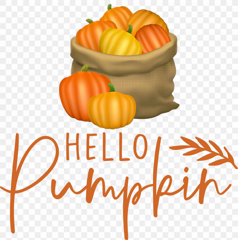 Hello Pumpkin Autumn Thanksgiving, PNG, 2974x3000px, Autumn, Fruit, Grain Bag, Pie, Potato Download Free