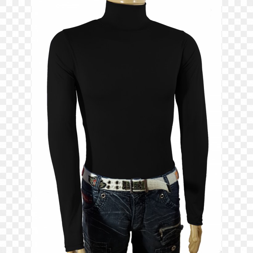Long-sleeved T-shirt Long-sleeved T-shirt Polo Neck, PNG, 1000x1000px, Tshirt, Black, Blouse, Blue, Collar Download Free