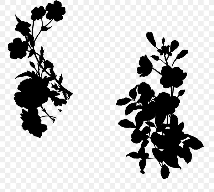 M / 0d Pattern Font Silhouette Leaf, PNG, 762x733px, M 0d, Black M, Blackandwhite, Botany, Branch Download Free