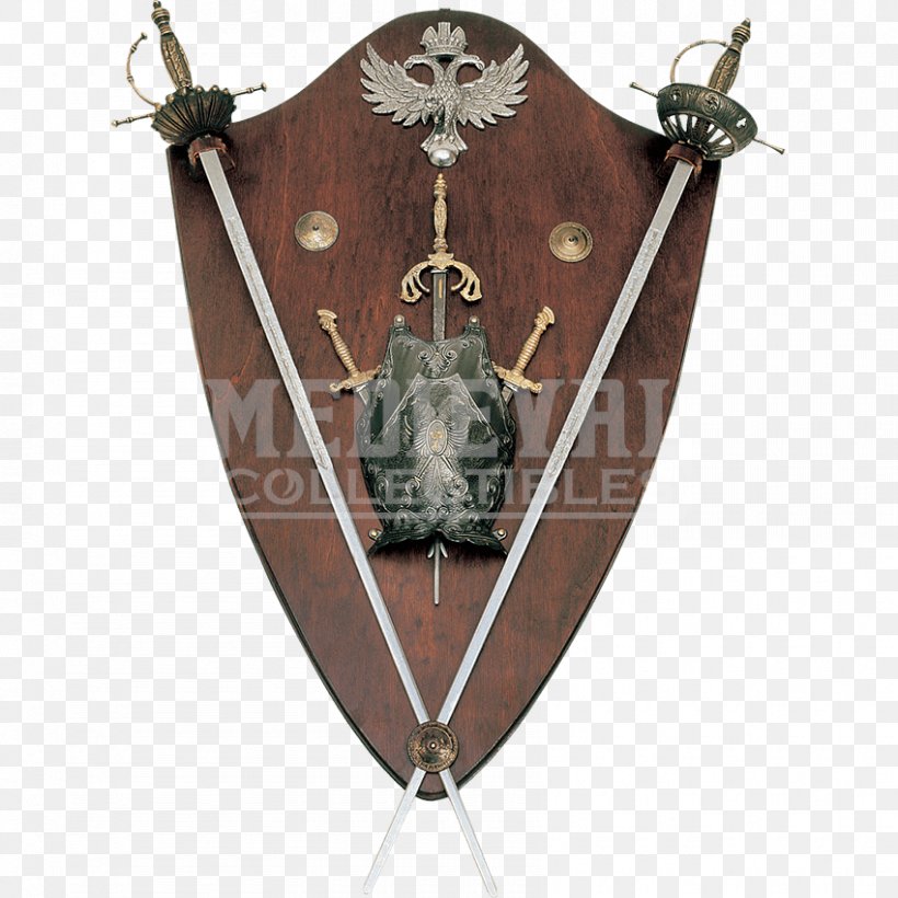 Panoply Middle Ages Sword Weapon Shield, PNG, 850x850px, Panoply, Breastplate, Coat Of Arms, Components Of Medieval Armour, Decorative Arts Download Free