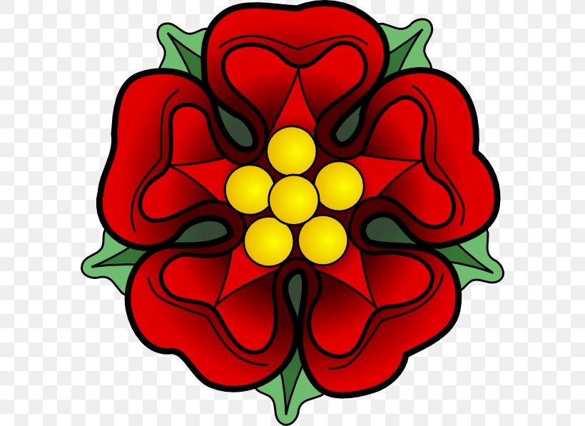 Rose Heraldry Clip Art, PNG, 594x597px, Rose, Artwork, Color, Cut Flowers, Drawing Download Free