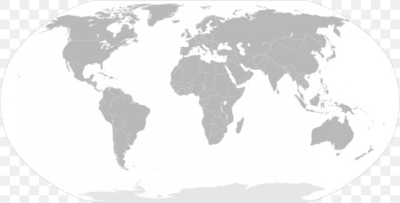 World Map Blank Map Mollweide Projection, PNG, 1280x650px, World, Black And White, Blank Map, Border, Drawing Download Free