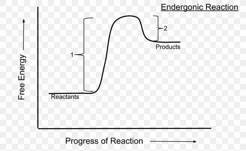 Endergonic Reaction Activation Energy Chemical Reaction Photosynthesis, PNG, 1200x738px, Endergonic Reaction, Activation Energy, Area, Black And White, Brand Download Free