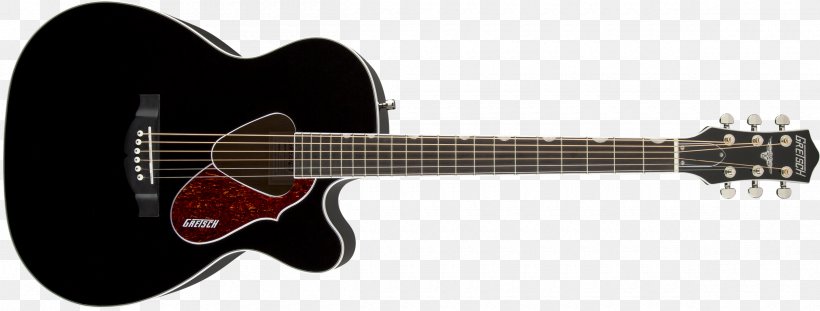 Gretsch Acoustic Guitar Electric Guitar Cutaway, PNG, 2400x913px, Watercolor, Cartoon, Flower, Frame, Heart Download Free