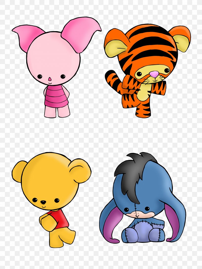 Winnie-the-Pooh Eeyore Piglet Tigger Kanga, PNG, 2400x3200px, Watercolor, Cartoon, Flower, Frame, Heart Download Free