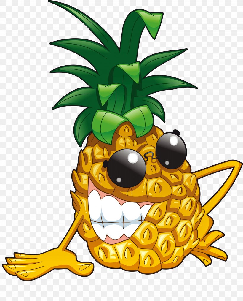Clip Art Pineapple Illustration Smiley Fruit, PNG, 3224x3990px, Pineapple, Ananas, Artwork, Bromeliaceae, Commodity Download Free