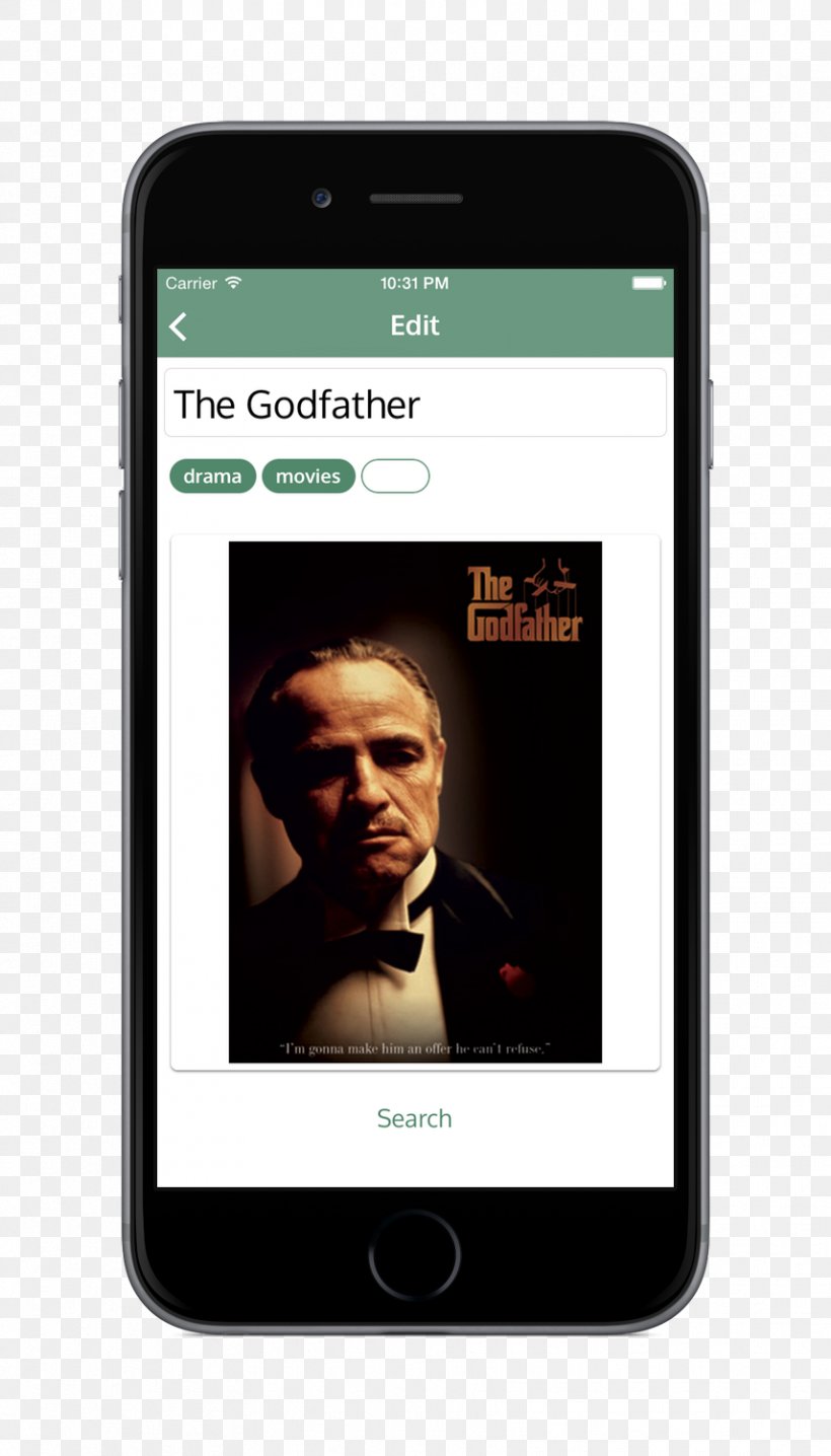 Feature Phone Smartphone The Godfather Mobile Phones Film, PNG, 856x1500px, Feature Phone, American Mafia, Bluray Disc, Brand, Cellular Network Download Free