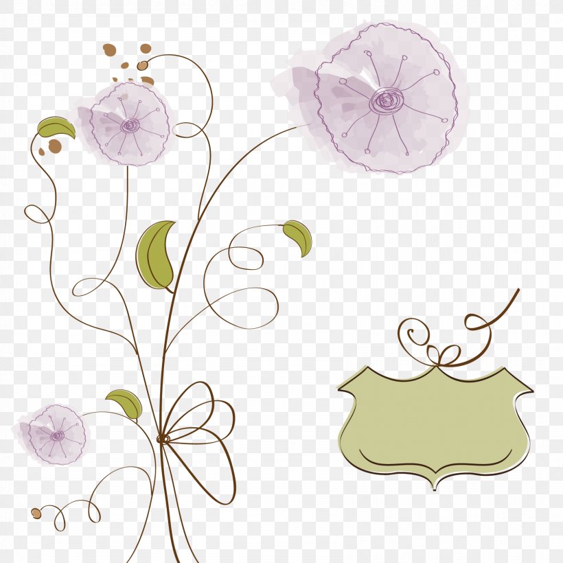 Flower Drawing Clip Art, PNG, 1667x1667px, Flower, Branch, Cdr, Clip Art, Color Download Free