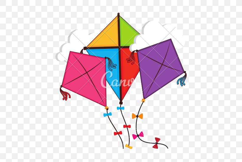 Kite Clip Art Euclidean Vector Image Illustration, PNG, 550x550px, Kite, Area, Drawing, Kite Sports, Photography Download Free