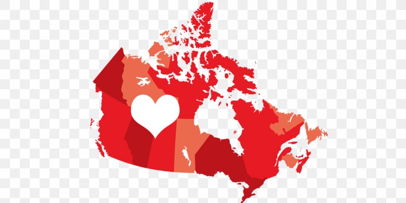 Provinces And Territories Of Canada Vector Map, PNG, 1000x500px, Canada, Blank Map, Blood, Cartoon, Fictional Character Download Free
