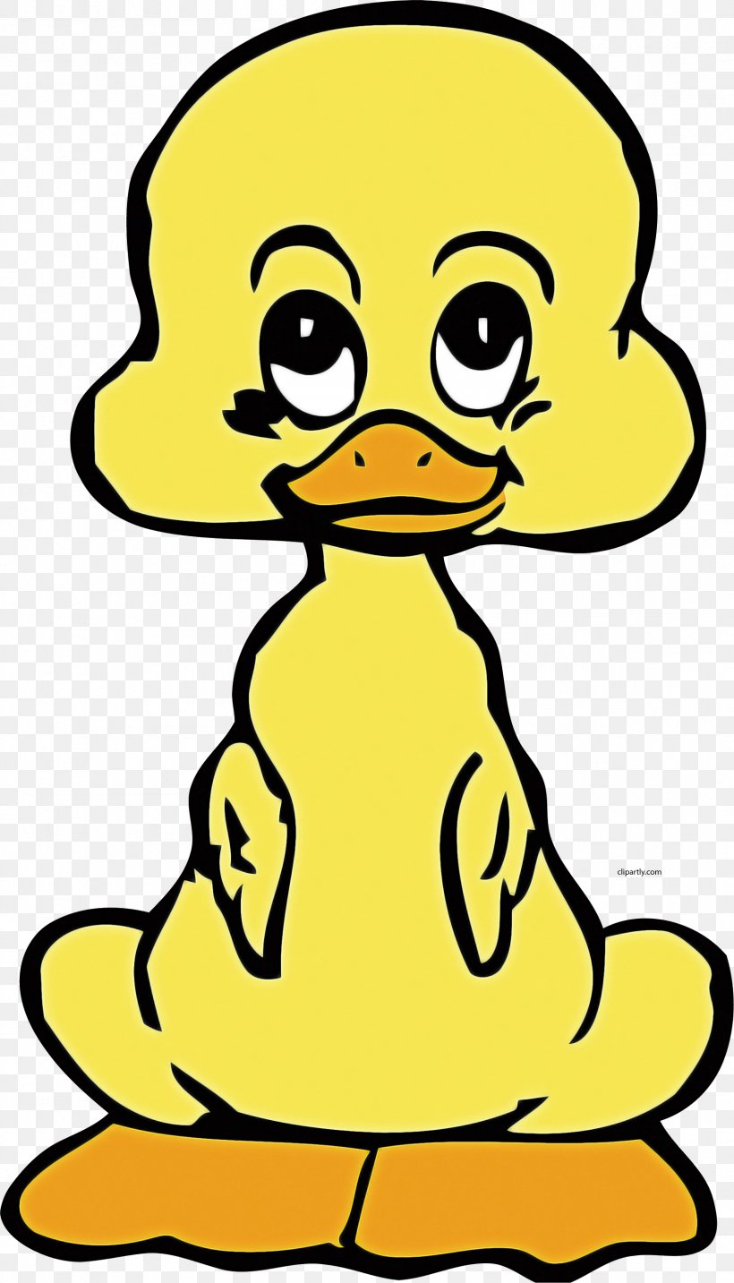 Yellow Cartoon Ducks, Geese And Swans Head Bird, PNG, 1716x3000px, Yellow,  Beak, Bird, Cartoon, Duck Download